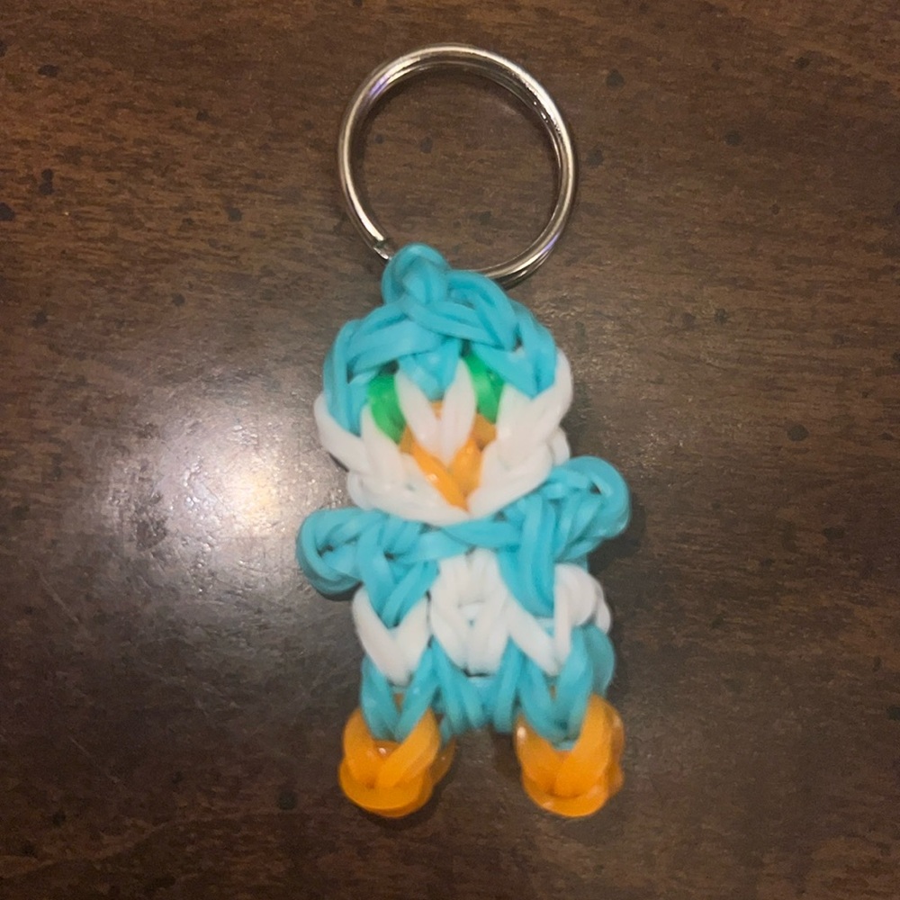 2" long Penguin Rainbow Loom